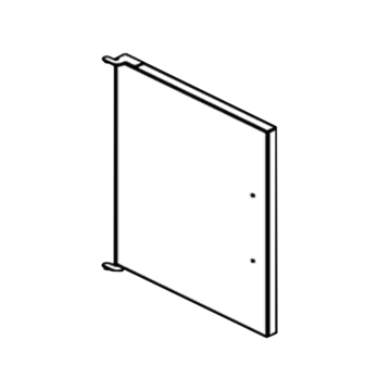 Door Assembly 5 Burner Lh 1000r