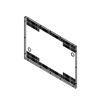 Panel Rear 3 Burner 1100/1100e