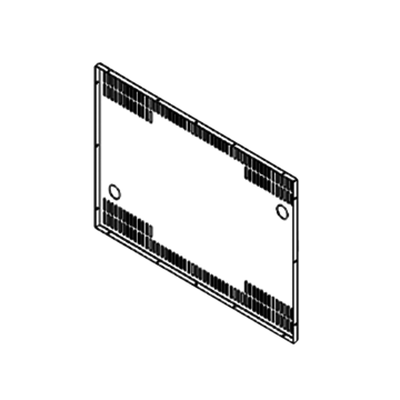 Panel Rear 4 Burner 1100/1100e