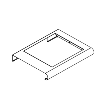 Cover Top Side Burner 1100e