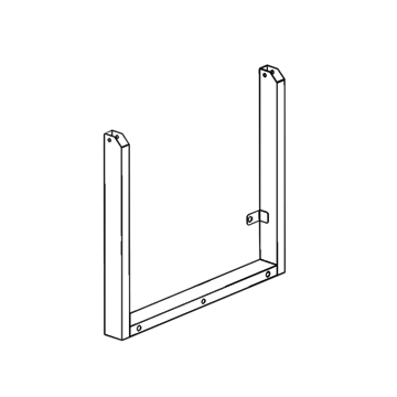 Leg Assembly Right Hand Stainless Steel Clubman